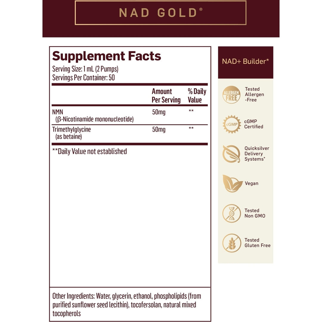 NAD+ Gold® 50 ML