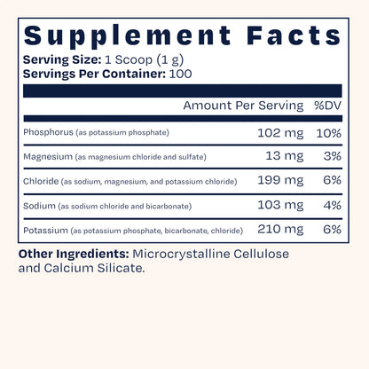 Matrix Electrolyte Powder