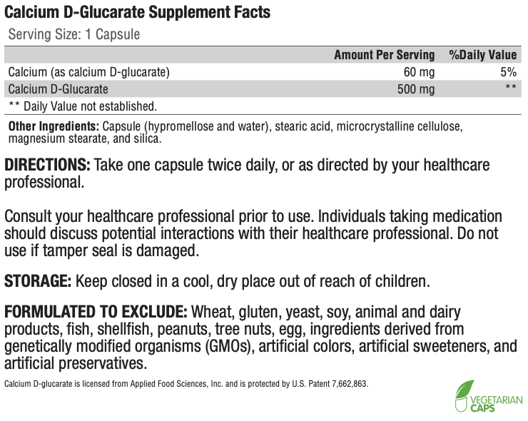 Calcium D-Glucarate