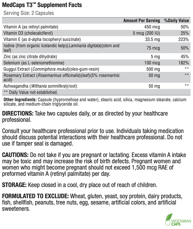 MedCaps T3