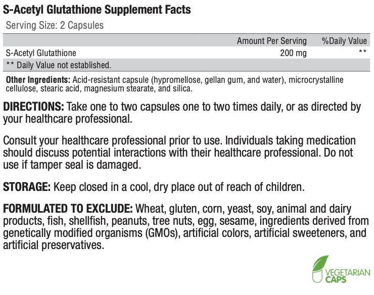 S-ACETYL GLUTATHIONE